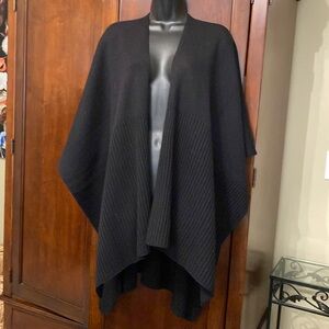 Kate Spade Bow Rib Ruana Wrap